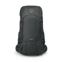 Dark gray Osprey backpack on a white background
