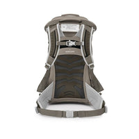 Back view of a backpack with 'Airscape' branding on a white background