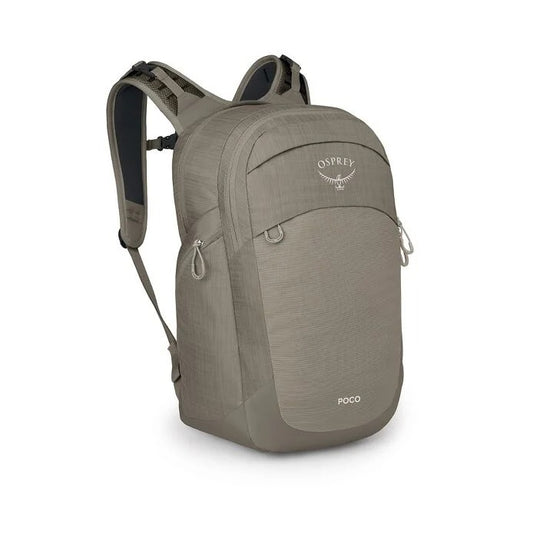 Tan Colour Osprey backpack on a white background