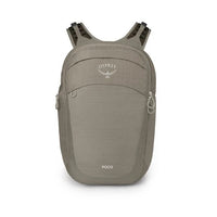 Tan Colour Osprey backpack on a white background