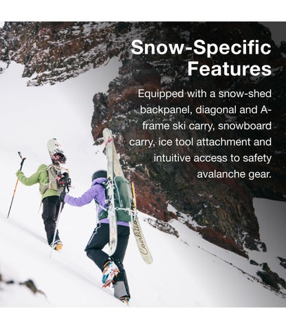 Sopris 25L Ski & Snowboard Backpack