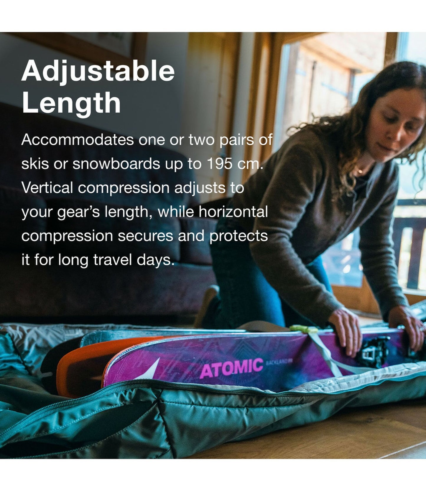 Mountain Bound Ski & Snowboard Roller Bag