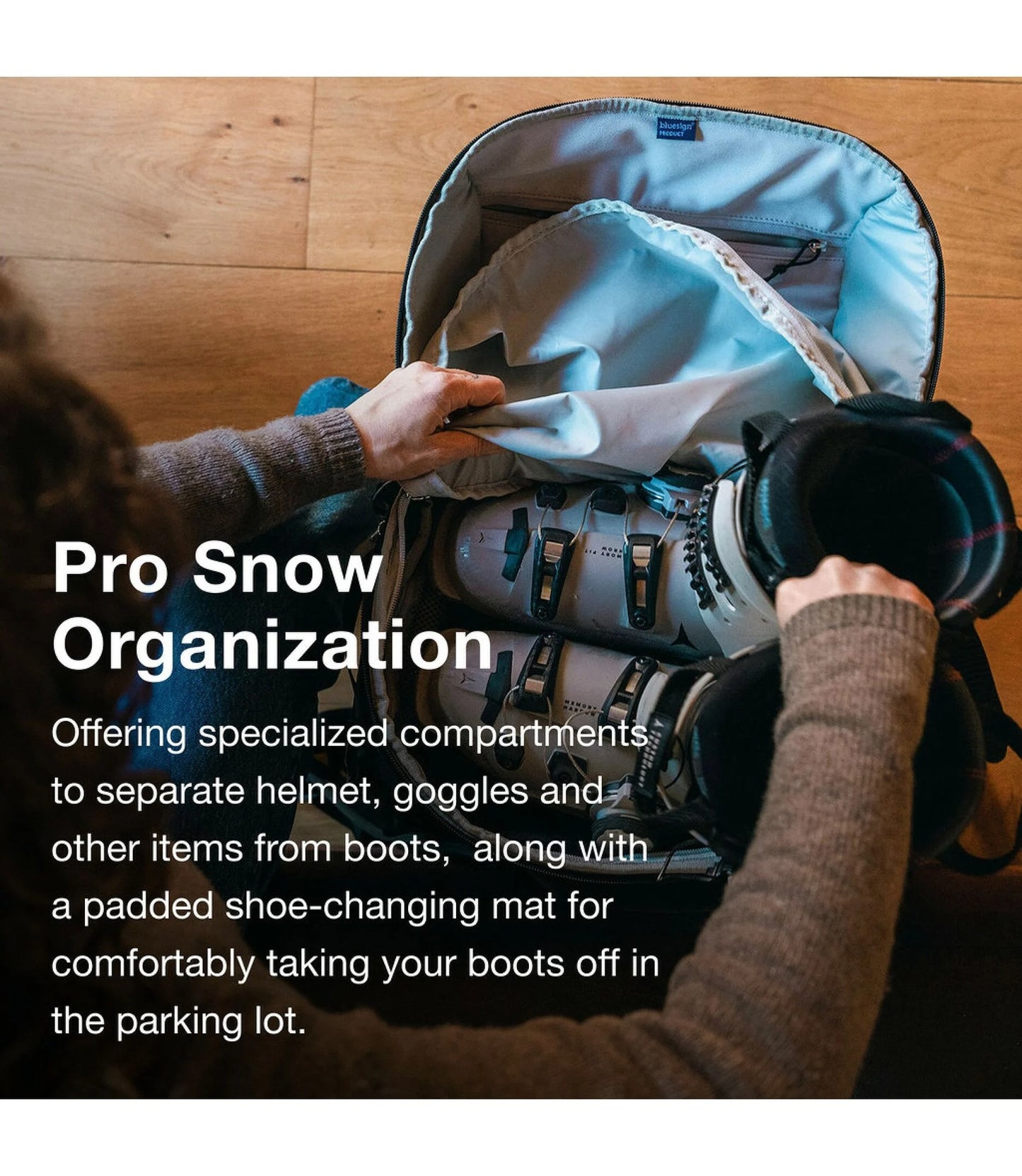 Mountain Bound Ski & Snowboard Boot Backpack