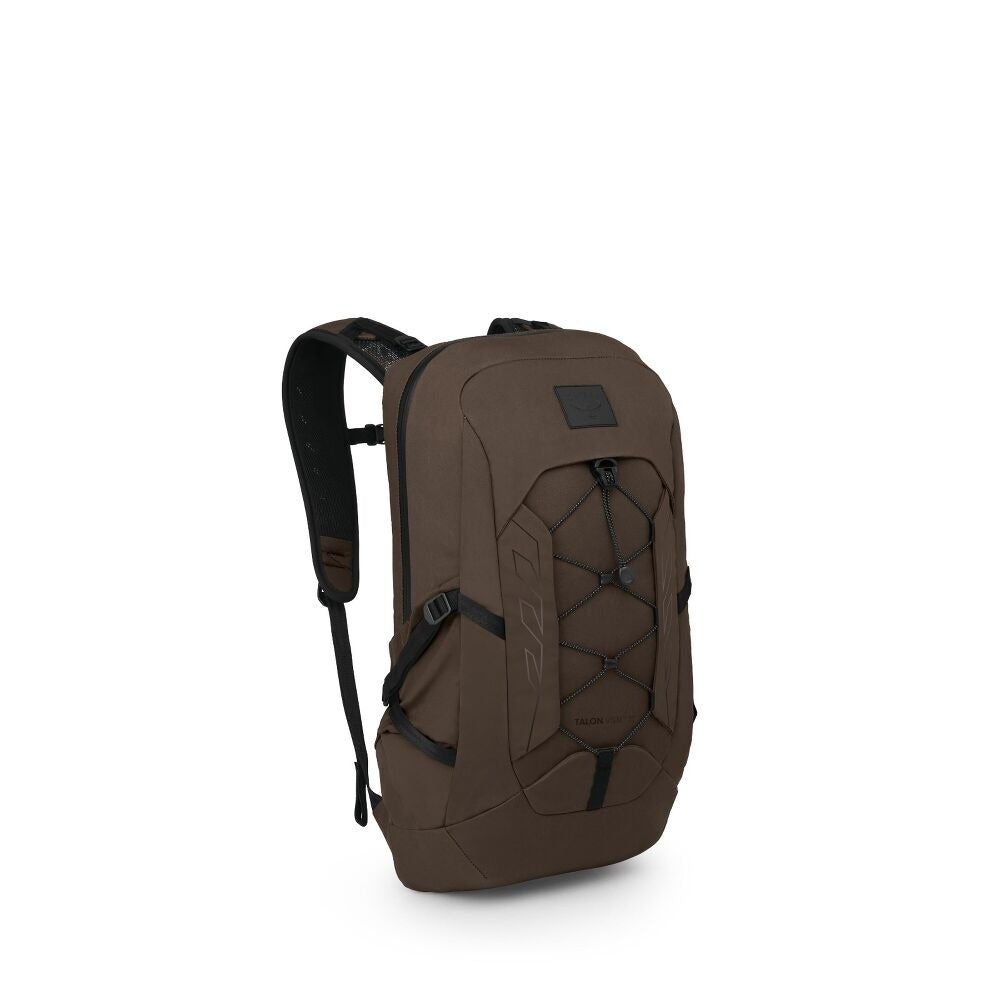 Talon™ 11 VSN^ backpack in Truffle Brown, side view with padded webbing detail