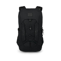 Talon™ 11 VSN^ backpack in black, front view with zip panel and webbing design