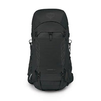 Black Osprey backpack on a white background