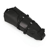 Black Osprey backpack on a white background