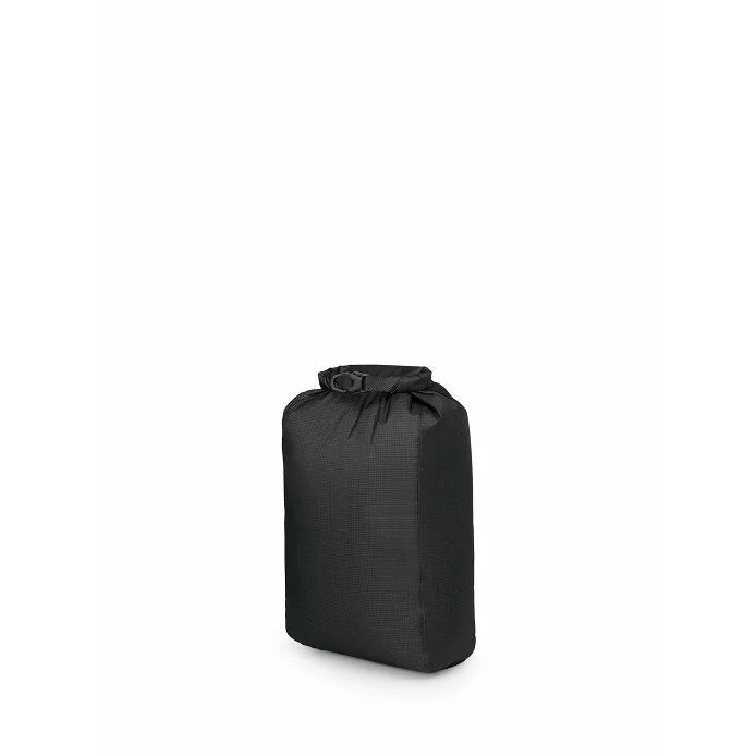 Black dry bag on a white background