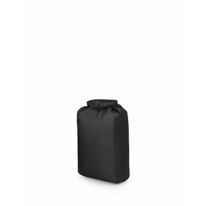 Black dry bag on a white background