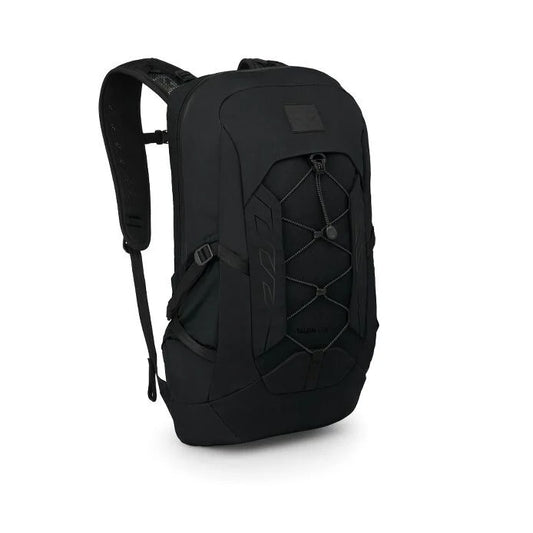 Talon™ 11 VSN^ backpack in black, side view with top handle and carrying straps