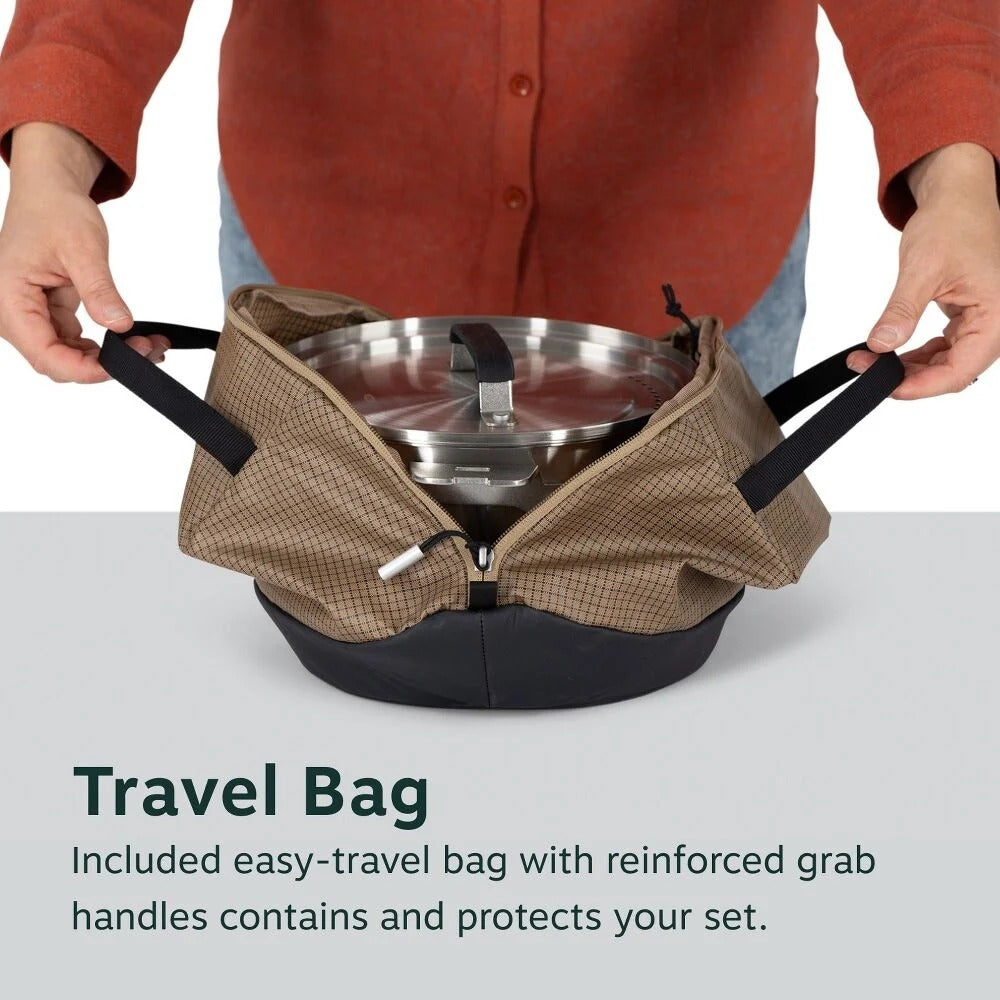 OXO® Campcore Cookware Set with Travel Bag