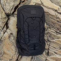 Talon™ 11 VSN^ backpack in black, padded back panel with front webbing detail